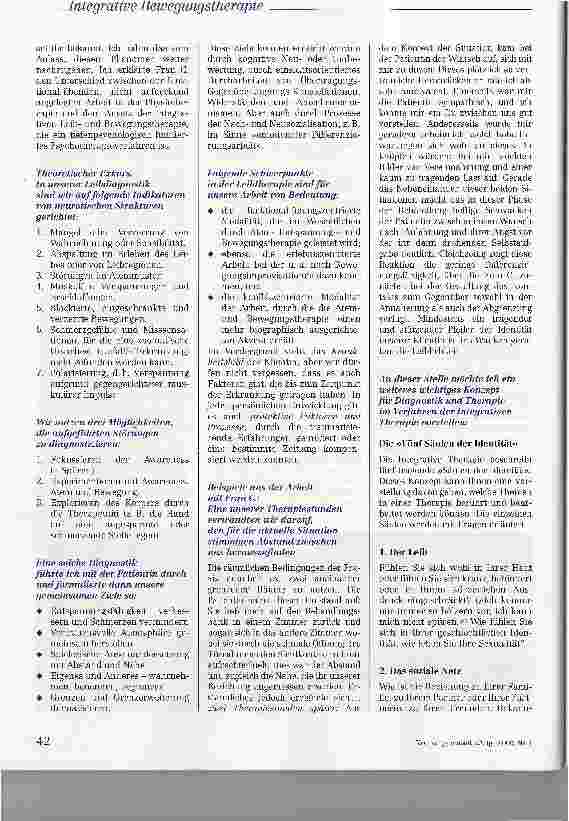 Vorschauseite 4: Integrative Leibund Bewegungstherapie