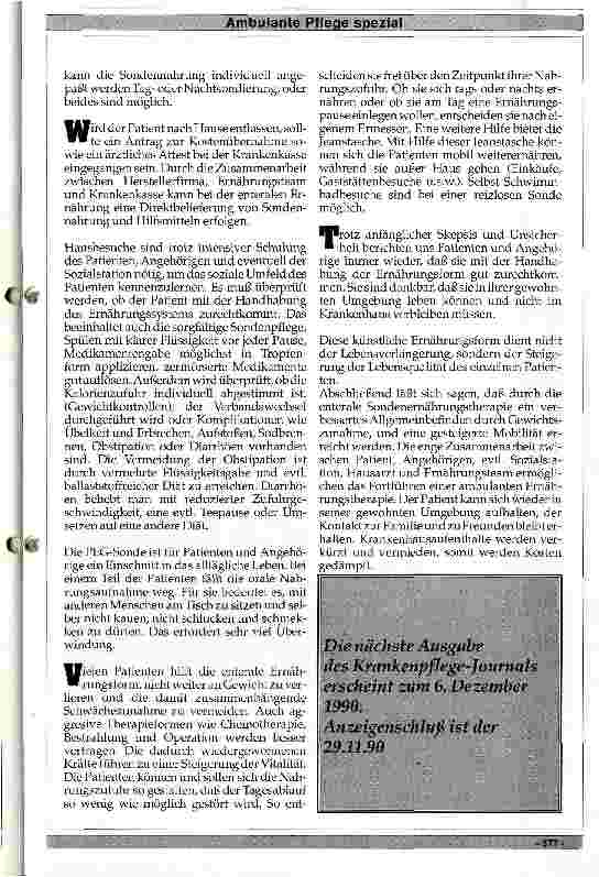 Vorschauseite 2: Die PEG-Sonde in der ambulanten Versorgung