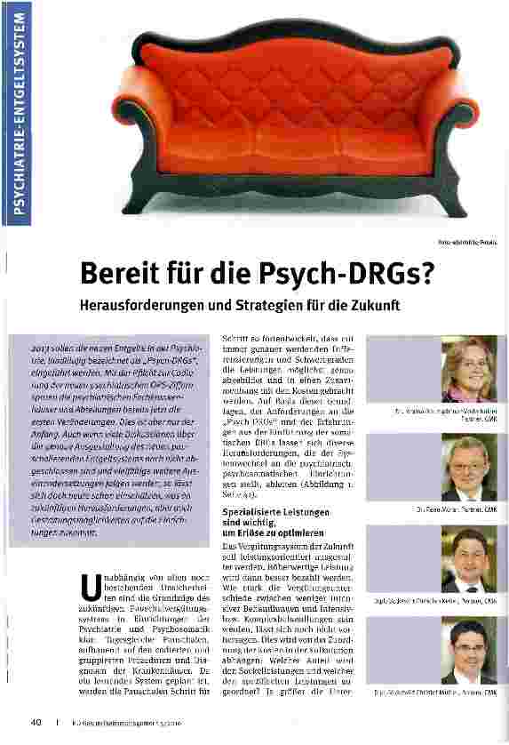 Vorschauseite 1: Bereit für die Psych-DRGs?