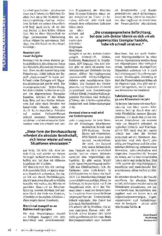 Vorschauseite 2: Das Leben als Freiberufler