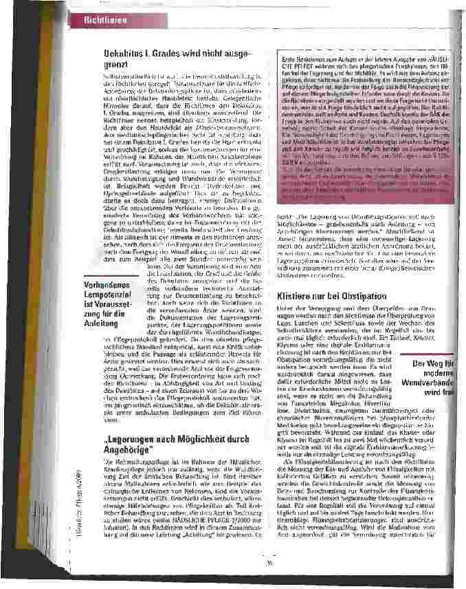 Vorschauseite 2: Die Richtlinien im Detail Was Leitungskräfte ambulanter Dienste wissen müssen (Teil 1)