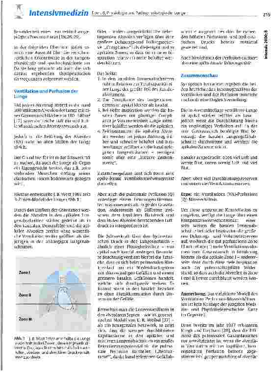 Vorschauseite 2: Physiologie und Pathophysiologie der Lunge in der operativen Intensivmedizin