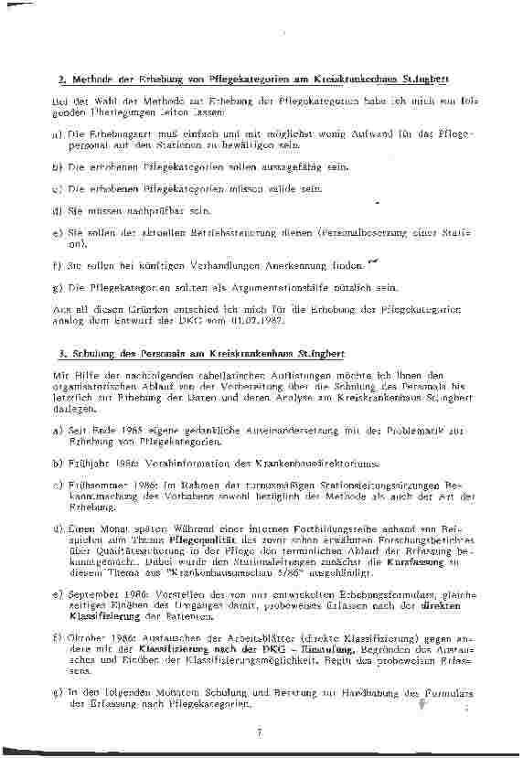 Vorschauseite 4: Erfahrungsbericht über den Umgang mit Pflegekategorien