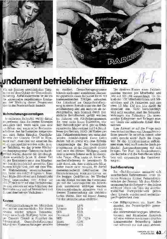 Vorschauseite 1: Gesundheit - Fundament betrieblicher Effizienz