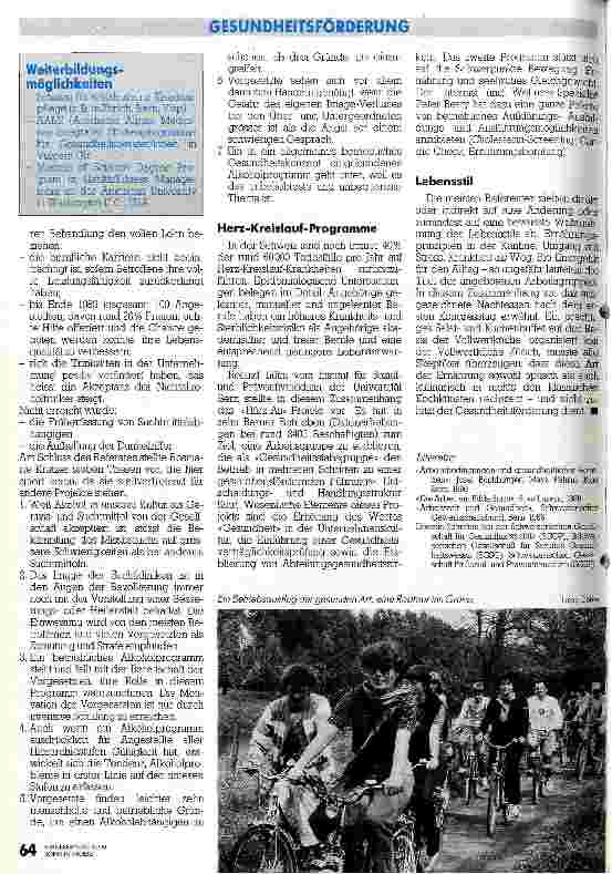 Vorschauseite 2: Gesundheit - Fundament betrieblicher Effizienz