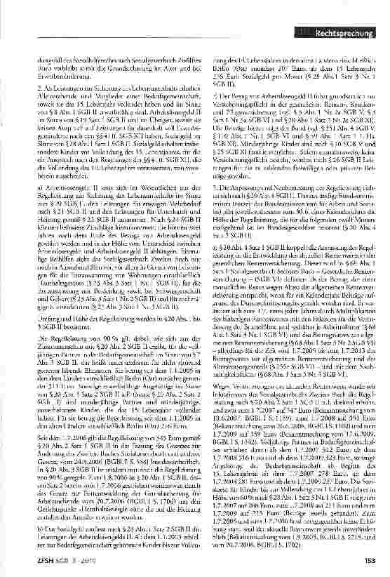 Vorschauseite 2: Regelleistungen nach SGB II mit Grundgesetz unvereinbar; menschenwürdiges Existenzminimum; Maßstäbe für Bemessung der Regelleistungen; zusätzlicher Leistungsanspruch für laufenden…