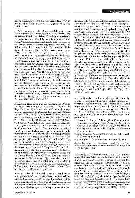 Vorschauseite 4: Regelleistungen nach SGB II mit Grundgesetz unvereinbar; menschenwürdiges Existenzminimum; Maßstäbe für Bemessung der Regelleistungen; zusätzlicher Leistungsanspruch für laufenden…