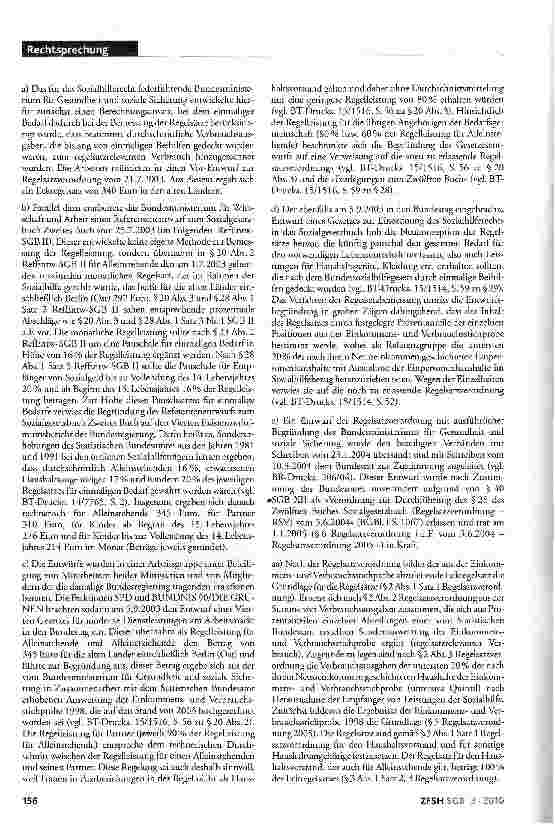 Vorschauseite 5: Regelleistungen nach SGB II mit Grundgesetz unvereinbar; menschenwürdiges Existenzminimum; Maßstäbe für Bemessung der Regelleistungen; zusätzlicher Leistungsanspruch für laufenden…