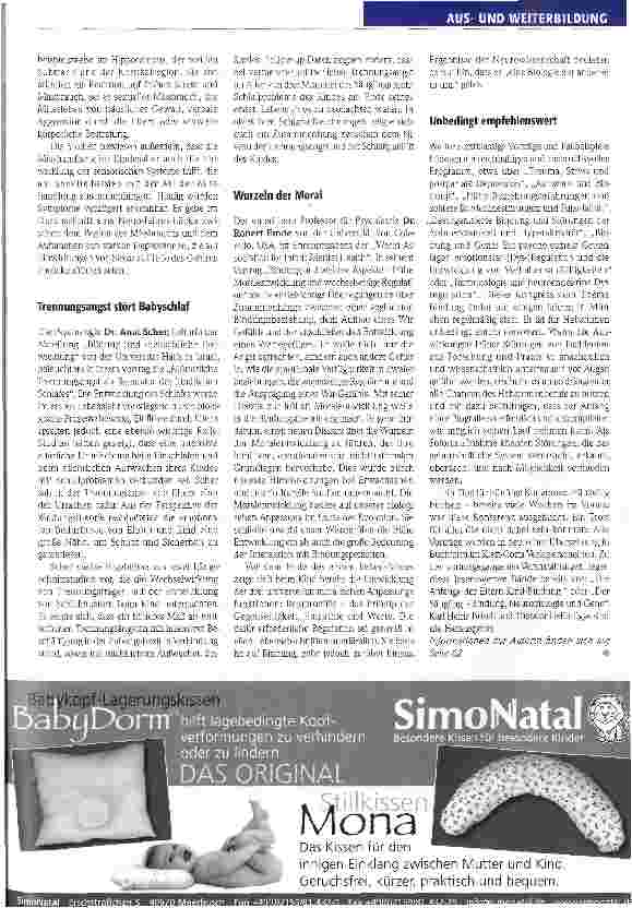 Vorschauseite 3: Moral entwickelt sich früh