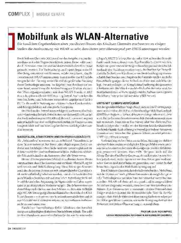 Vorschauseite 3: DIE RICHTIGE WAHL