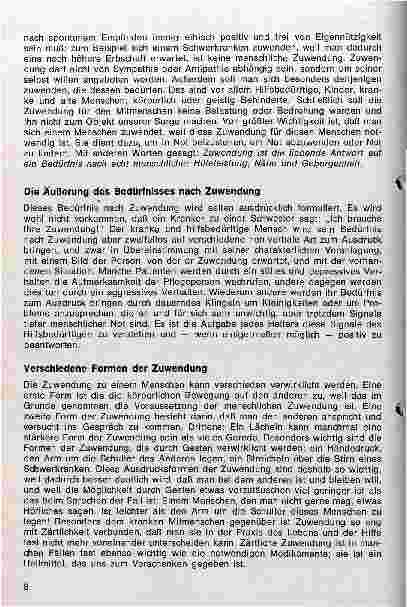 Vorschauseite 4: Zuwendung als ethischer Auftrag