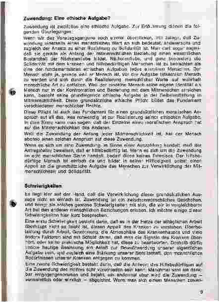 Vorschauseite 5: Zuwendung als ethischer Auftrag
