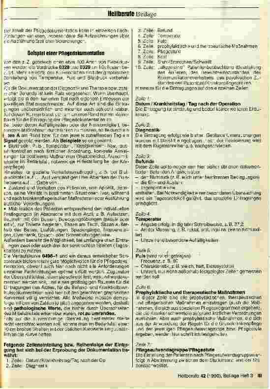 Vorschauseite 3: Dokumentation in der Krankenpflege