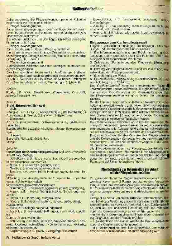 Vorschauseite 4: Dokumentation in der Krankenpflege