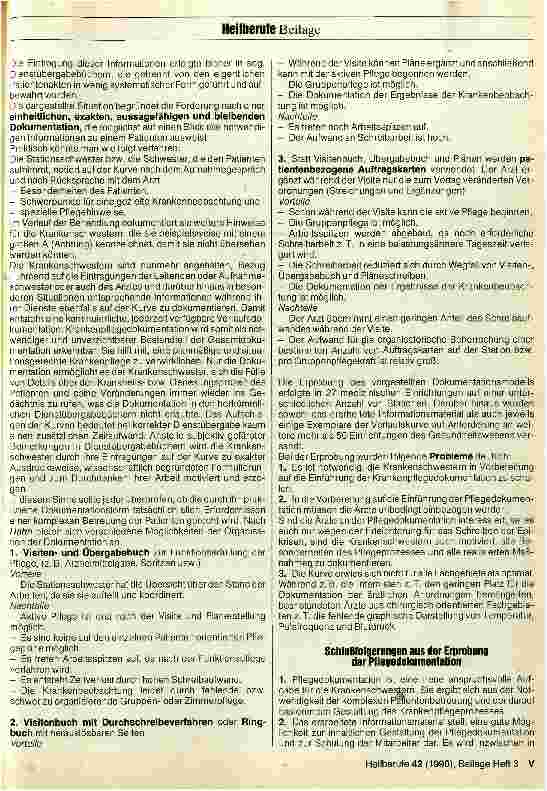 Vorschauseite 5: Dokumentation in der Krankenpflege