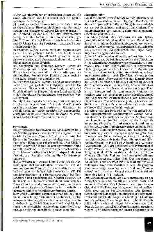 Vorschauseite 2: Regionalanästhesie im Kindesalter