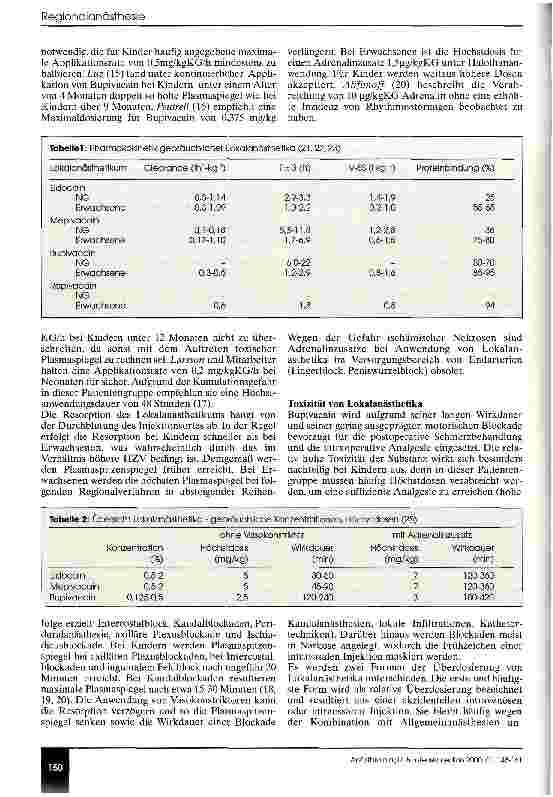 Vorschauseite 3: Regionalanästhesie im Kindesalter