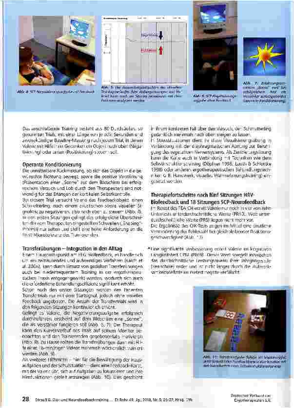 Vorschauseite 3: Biound Neurofeedbacktraining: Anwendungsbeispiel „Auf merksamkeitsund Verhaltensprobleme