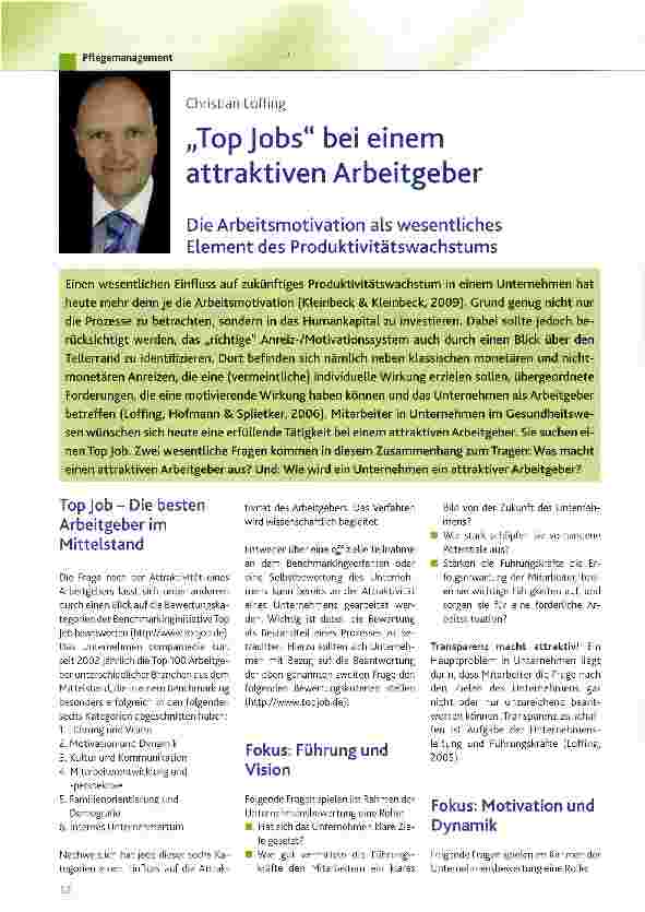 Vorschauseite 1: Top Jobs bei einem attraktiven Arbeitgeber