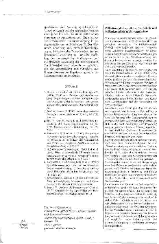 Vorschauseite 3: ANFORDERUNG AN DIE TECHNISCHE UND PERSONELLE AUSSTATTUNG ZUR BEHANDLUNG SCHWERVERLETZTER