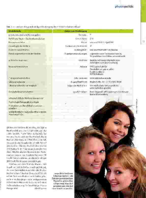 Vorschauseite 2: Grundständig studieren: Es tut sich was