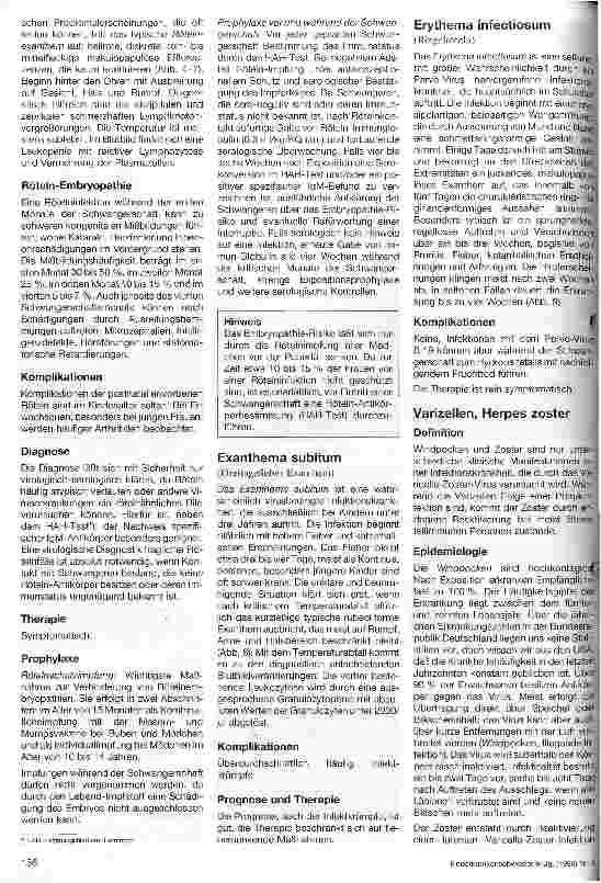 Vorschauseite 3: Exanthematische Kinderkrankheiten