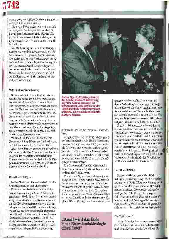 Vorschauseite 3: Seniorengenossenschaften: Das Ende der Ruhestandsideologie