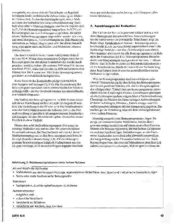 Vorschauseite 4: Bonusprogramme als Differenzierungsmerkmal im Wettbewerb der Krankenkassen