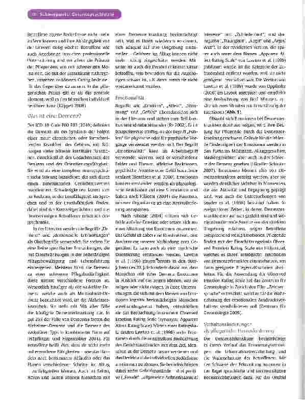Vorschauseite 2: Emotionalität bei Demenz