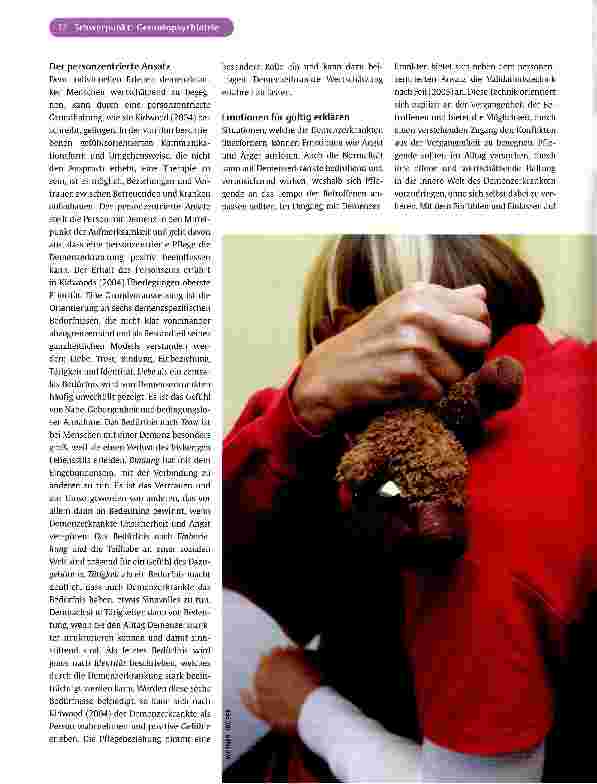 Vorschauseite 4: Emotionalität bei Demenz
