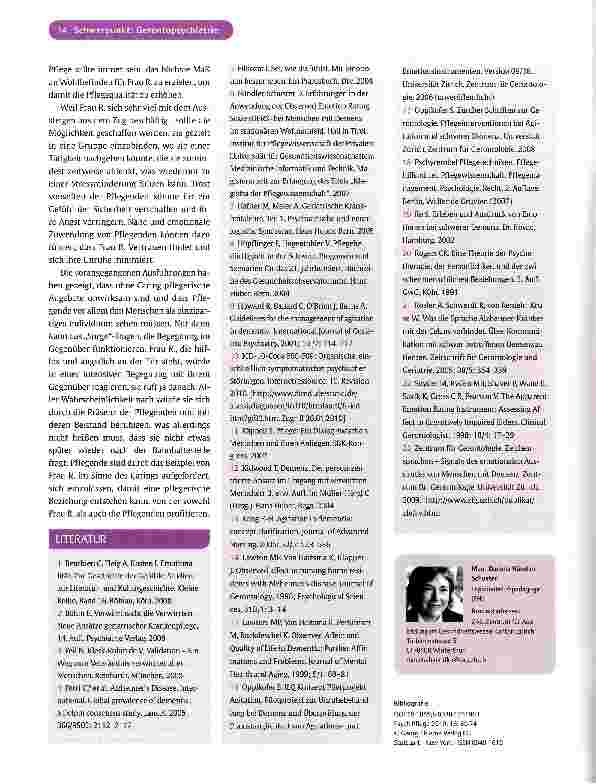 Vorschauseite 6: Emotionalität bei Demenz