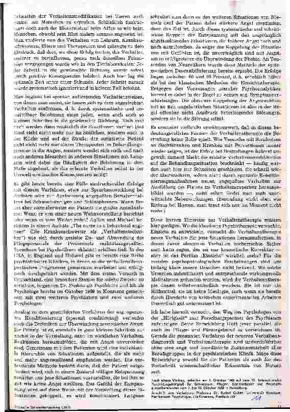 Vorschauseite 5: Psychologische Forschung in der Psychiatrie