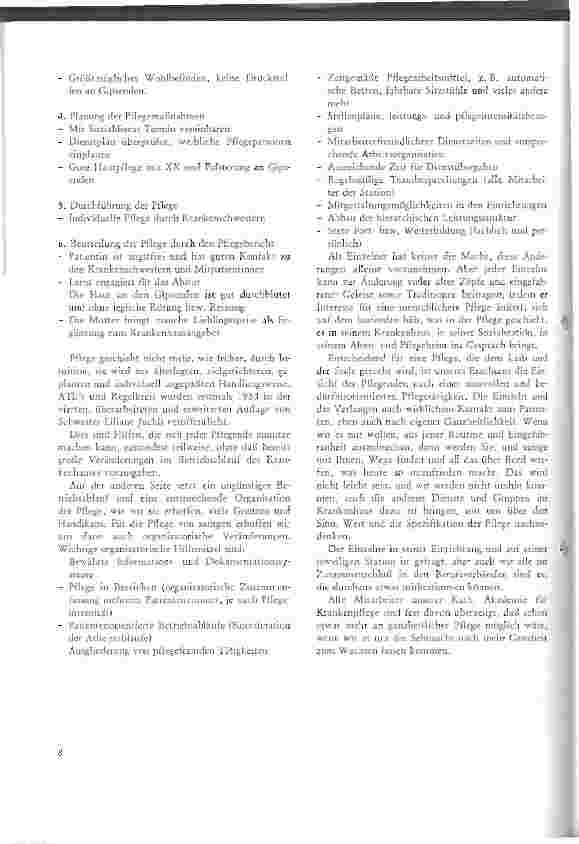 Vorschauseite 4: Pflege heute - Pflege morgen