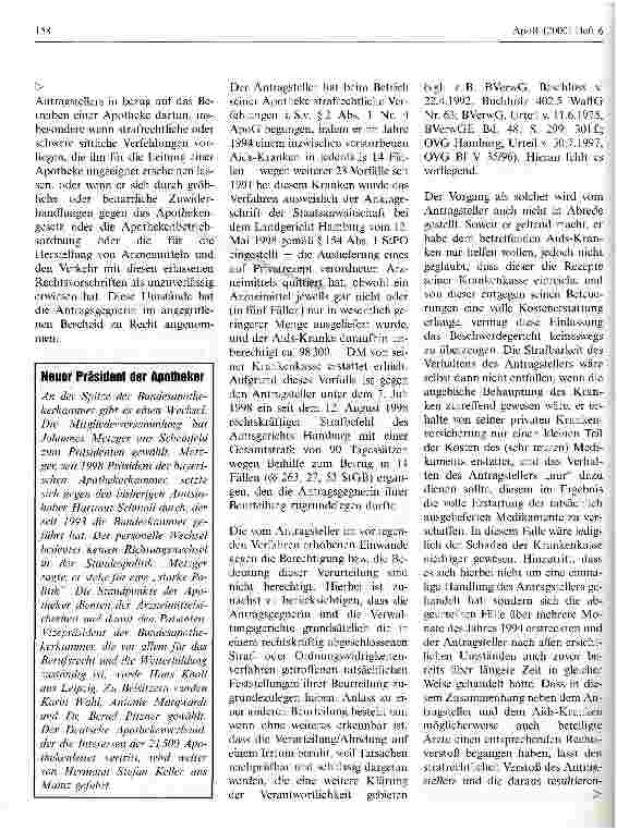 Vorschauseite 2: Zuverlässigkeit eines Apothekers