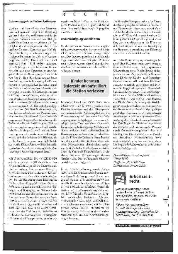 Vorschauseite 2: Nicht aufgepasst - wer haftet?