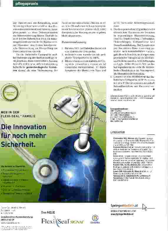 Vorschauseite 4: Diabetes mellitus und Harninkontinenz