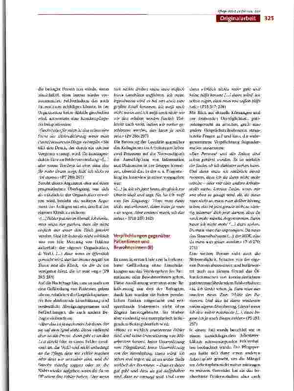 Vorschauseite 5: Whistleblowing: Ein schwieriges Konzept aus Sicht der Pflegenden