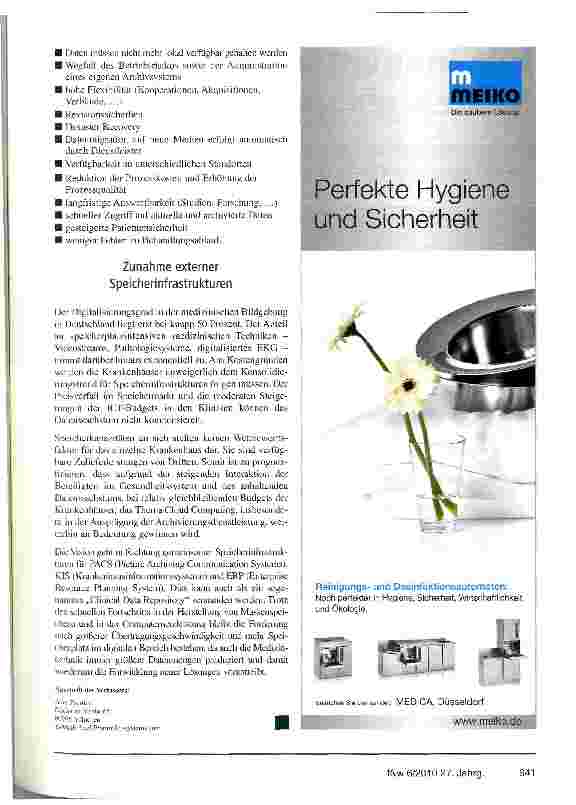 Vorschauseite 4: Revisionssichere Langzeitarchivierung