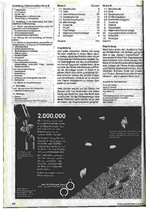 Vorschauseite 5: Ausbildungsplanung und Unterrichtsgestaltung 3. Folge: Verteilung der Unterrichtstunden (1)