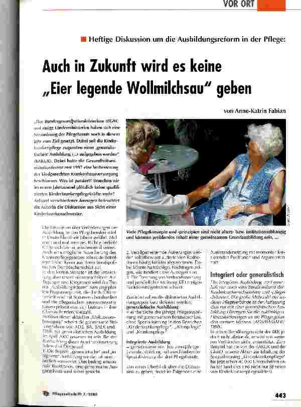 Vorschauseite 1: Auch in Zukunft wird es keine Eier legende Wollmilchsau geben