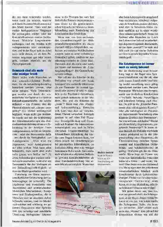 Vorschauseite 2: Empathie statt Aktionismus