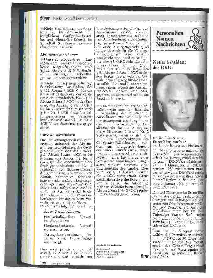 Vorschauseite 3: Rechtschutz im Rahmen des Paragraphen 122 SGB V