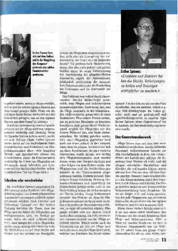 Vorschauseite 6: Landesweiter Streik ist kein Tabu mehr SBK-Kongress 2000 in Montreux