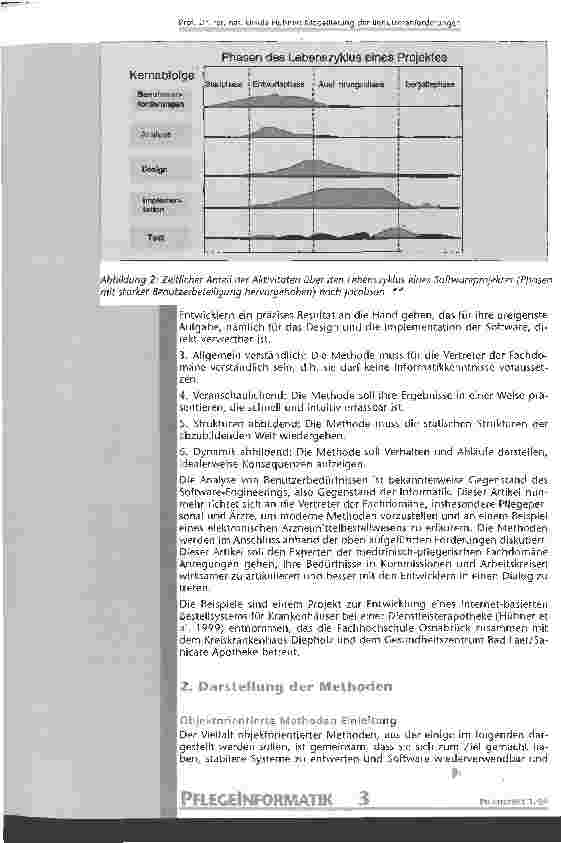 Vorschauseite 3: Modellierung der Benutzeranforderungen Am Beispiel eines elektronischen Bestellwesens zwischen Krankenhaus und Apotheke