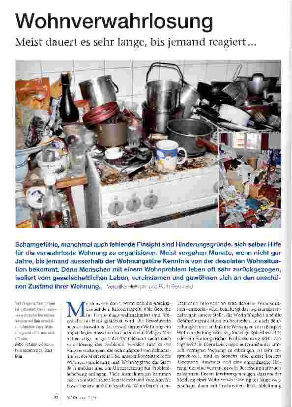 Vorschauseite 1: Wohnverwahrlosung