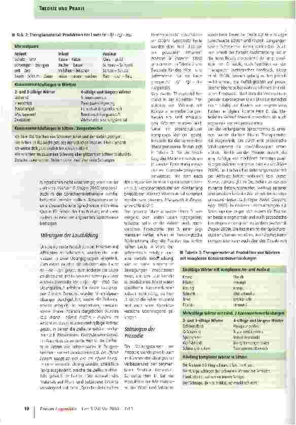 Vorschauseite 5: Therapie bei chronischer Sprechapraxie