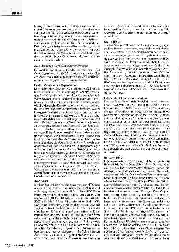 Vorschauseite 2: Strukturmerkmale und Qualitätsmanagement der Integrierten Versorgung - Teil 2