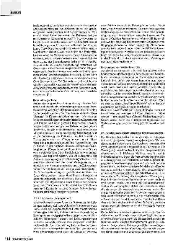 Vorschauseite 6: Strukturmerkmale und Qualitätsmanagement der Integrierten Versorgung - Teil 2