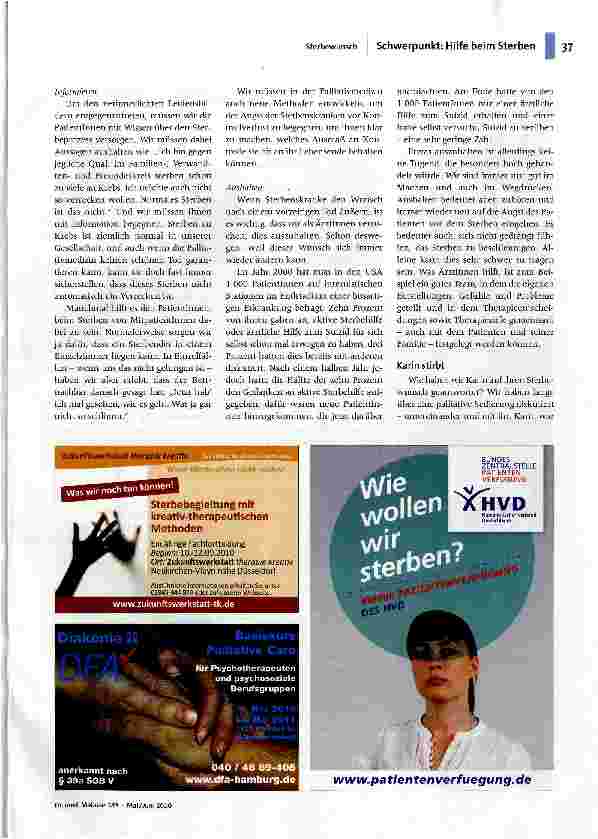 Vorschauseite 3: Sterben wollen