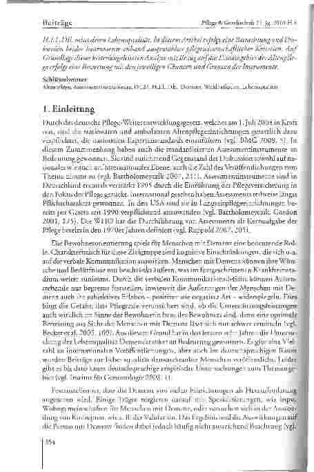 Vorschauseite 2: Dementia Care Mapping (DCM) und das Heidelberger Instrument zur Erfassung der Lebensqualität Demenzkranker (H. I. L. DE. ) - eine pflegewissenschaftli-che Betrachtung und Diskussi…